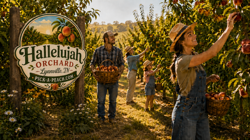 Hallelujah Orchard Picking